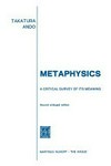 Metaphysics : a critical survey of its meaning /