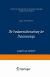 Die Fundamentalbetrachtung der Phänomenologie : zum Weltproblem in der Philosophie Edmund Husserls /