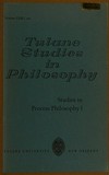 Studies in process philosophy I /