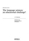 The language sciences : an educational challenge? /
