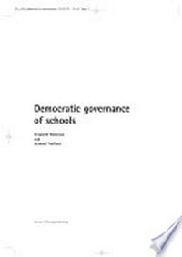 Democratic governance of schools /