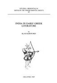 India in early greek literature /
