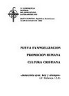 Nueva evangelizacíon, promocíon humana, cultura cristiana : IV conferencia general del episcopado latinoamericano, Santo Domingo, República Dominicana, 12-28 de octubre de 1992.