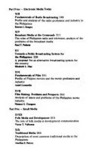Philippine communication: an introduction /