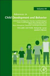 Embodiment and epigenesis : theoretical and methodological issues in understanding the role of biology within the relational developmental system /