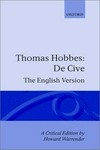 De cive : the English version entitled in the first edition Philosophicall rudiments concerning government and society /
