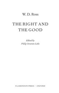 The right and the good /