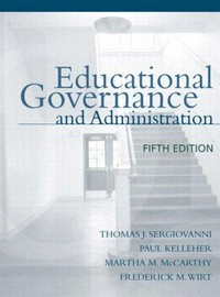 Educational governance and administration /