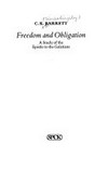 Freedom and obligation : a study of the Epistle to the Galatians.