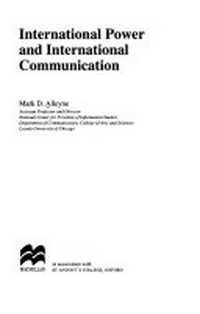 International power and international communication /