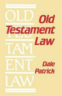 Old Testament law /