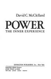 Power, the inner experience /