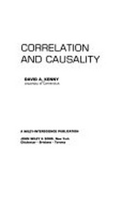 Correlation and causality /