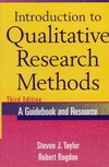Introduction to qualitative research methods : a guidebook and resource : the search for meanings /
