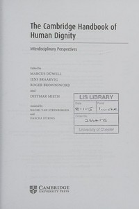 The Cambridge handbook of human dignity : interdisciplinary perspectives /