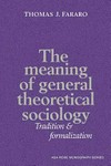 The meaning of general theoretical sociology : tradition and formalization /