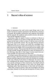 The Cambridge companion to Bacon /