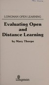 Evaluating open and distance learning /