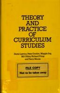 Theory and practice of curriculum studies /