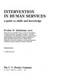 Intervention in human services : a guide to skills and knowledge /