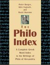 The Philo index : a complete Greek word index to the writings of Philo of Alexandria /