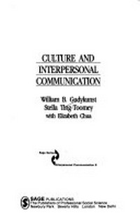 Culture and interpersonal communication /
