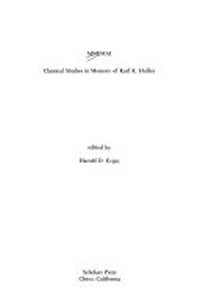 Mnemai : classical studies in memory of Karl K. Hulley /