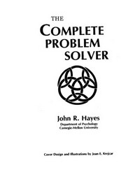 The complete problem solver /