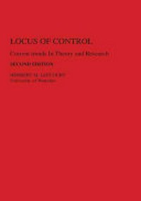Locus of control : current trends in theory and research /
