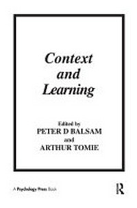 Context and learning /