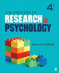 The process of research in psychology /