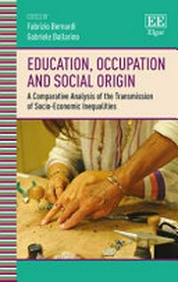 Education, occupation and social origin : a comparative analysis of the transmission of socio-economic inequalities /