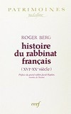 Histoire du rabbinat français : (XVI-XX siècle) /