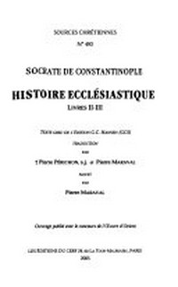 Histoire ecclésiastique /