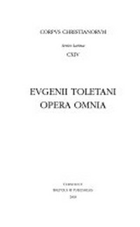 Eugenii Toletani Opera omnia /