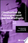 L'évaluation de l'enseignement par les étudiants : approches critiques et pratiques innovantes /