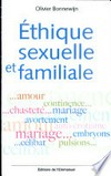 Ethique sexuelle et familiale /