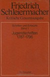Jugendschriften 1787-1796 /