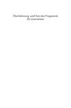 Theodor von Mopsuestia: De incarnatione : Uberlieferung und Christologie der griechischen und lateinischen Fragmente, einschliesslich Textausgabe /