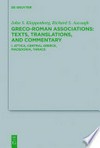 Greco-Roman Associations : texts, translations, and commentary /