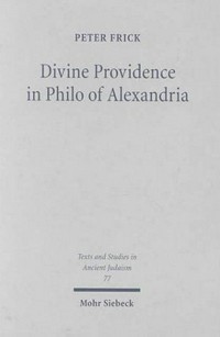 Divine providence in Philo of Alexandria /
