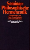 Seminar: philosophische Hermeneutik /