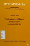 The measure of praises : structure and function in Pindar's second Pythian and seventh Nemean odes /