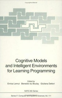Cognitive models and intelligent environments for learning programming /