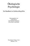 Ökologische Psychologie : ein Handbuch in Schlüsselbegriffen /