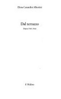 Dal terrazzo : diario 1943-1944.