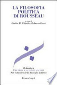 La filosofia politica di Rousseau /