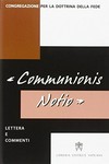 Lettera "Communionis notio" su alcuni aspetti della Chiesa intesa come comunione (28 maggio 1992) : testo e commenti /