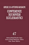 Conferenze sui doveri ecclesiastici /