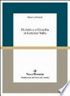 Dialettica e filosofia in Lorenzo Valla /